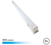 Elbat tubo led t5 - 9w - 950lm - 60cm - luz fria con interruptor