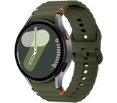 Sport Band for Samsung Galaxy watch 7/FE/4/5/6 classic/5 Pro 40 44mm No Gaps correa bracelet silicone belt Galaxy watch 7 straps