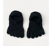 5 Pairs Summer Mesh Toe Socks Women Low Cut Toe Socks with Separate Fingers No-show Slipper Invisible Socks Five Finger