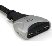 Conmutador automatico level one v/t/m 1a2 cpus hdmi  usb con audio cables incluidos