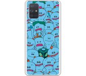 Funda original compatible con Samsung Galaxy A71 - Rick y Morty Mr. Meeseeks