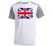 CAMISETA BICOLOR BANDERA INGLATERRA LONDRES tshirt isabelle queen teatime