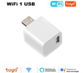 Tuya Smart WiFi/Zigbee Micro USB Adaptor 1-3 Gang 5V Mini USB Power Adaptor Charge Plug Timing Voice for Alexa Google Home Alice