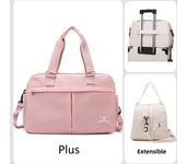 Bolso De Mano Extensible Para Viaje Gran Tote Multicapa Maleta De Viaje Bolsa De Almacenamiento Para Fin De Semana Y Viajes En Avión Bolsa De Mano Para Mujer