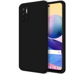 Tumundosmartphone Funda Silicona Líquida Ultra Suave para Xiaomi Redmi Note 10 5G / POCO M3 PRO 5G color Negra
