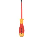 Destornillador Plano Aislado VDE 1,2x6,5x150mm Workpro 21121