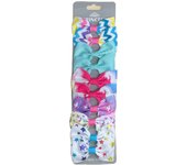 10PCS Rainbow Unicorn Star Hair Bows Clip For Kids Girls Handmade Boutique Hairgrips Headwear Hair Accessories wholesale