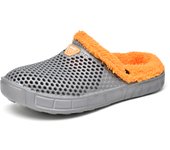 MAEDEF Women's Slippers Winter Shoes Warm Plush Soft Couples Indoor Home Slides Anti Slip White House Casual Women Man Sandals