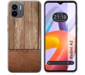 Funda Silicona compatible con Xiaomi Redmi A2 diseño Madera 09 Dibujos