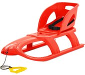 vidaXL Trineo con Asiento Polipropileno Nieve Bala Exterior Respaldo Color Azul,  Rojo,  Verde y mas