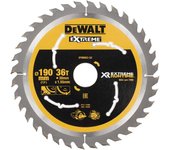 Dewalt DT99563-QZ - Hojas para Sierra Circular portátil XR EXTREME RUNTIME 190mm x 30mm 36D