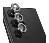 Luxury Glitter Camera Lens Protector for Samsung Galaxy Z Fold 6 5 4 3 Diamond Metal Lens Ring Glass for Samsung Z Flip6 5 Cover