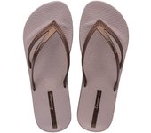 Chanclas de agua mujer IPANEMA 82840BB564 ESCLAVA BEACH DOBLE TIRA BEIG/BRONZE 35829 25V