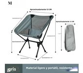 Portable Folding Camping Chair Lightweight Outdoor Fishing Beach Chair Aluminum Alloy Leisure Travel Furniture with Storage Bag
