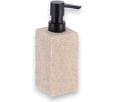 Accesorios de Baño Tendance, Efecto Piedra, Jabonera, Dispensador de Jabón, Vaso de cepilllos de Dientes. Poliresina de primera calidad. Opción de comprar por separado.