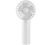 FGNS Mini Ventilador de Mano a Batería con Batería Lition, Ventilador Personal Alimentado por USB, 3 Velocidades, Flujo de Aire Mejorado, Ventilador de Bolsillo Silencioso Recargable