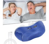 Dispositivos portátiles antirronquidos, dispositivo antirronquidos de doble corriente de Foucault para todas las edades, dispositivos recargables para la apnea del sueño y la reducción de ronquidos (blanco)