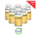 Solaray EcoPack 6 L-Cysteine 500 mg 30 Vcaps