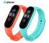 2PCS Watchbands for Xiaomi Mi Band 7 bracelet Miband 5 6 NFC Replacement Wristband Sport Silicone correa mi band 7 6 3 4 8 strap