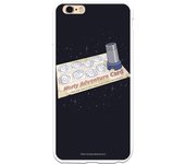 Funda original compatible con iPhone 6 Plus o 6S Plus con un diseño de Rick y Morty Adventure Card