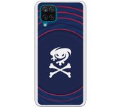 Funda original compatible con Samsung Galaxy A12 5G - Levante Escudo Huesos Blanco