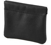 Bolsa de transporte para auriculares con seguro automático para Apple Airpods (Negro)