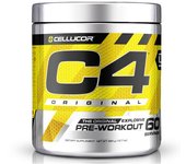 C4 Original Pre-Entreno con beta-alanina, creatina, L-arginina y cafeína. 60 servicios. Cellucor