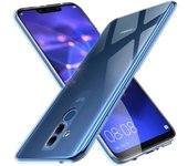 Funda Huawei Mate 20 Lite (4G) Carcasa Gel TPU Silicona Transparente GTR + Protector Pantalla Cristal Templado Movilear