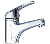 Pluvia grifo capri monomando lavabo laton cromo cartucho ceramic