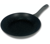Sartenes de Cocina Color Gris Horizon, De Aluminio Forjado, Revestimiento Aspecto Piedra, Antihaderente Tricapa, Compatible con Gas, Vitrocerámica y Cocinas De Inducción, Libre De Pfoa