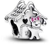 New In Hot Sale Necklace Pink Earrings Charm Beads Fit Pandora Bracelet Diy Accessories Pendant Jewelry Women Gift Jewelry Sets