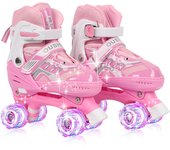 Patines patines infantiles 8 ruedas regulables talla S (27-32) patines en linea infantiles intermitentes