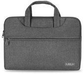 Maletín Subblim Business Laptop Sleeve para Portátiles hasta 15.6'/ Cinta para Trolley/ Gris
