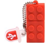 Toy Brick Flash Drive USB Flash Drive 64GB Silica gel Building Block Pendrive Gift 32GB Pen Drive Real Capacity  building block