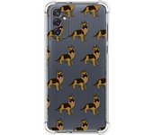 Funda Silicona Antigolpes para Samsung Galaxy M52 5G diseño Perros 09 Dibujos