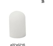Silicone Elastic Flashlight Diffuser Lampshade Lamp Shade Flashlight Cover Φ28*Φ25*45/Φ35*Φ32*45/Φ41*Φ39*45
