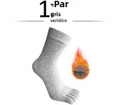 1/5 Pairs Winter Thick Five Finger Socks Man Cotton Solid Business Anti-Bacterial Breathable Warm Floor Sleeping Terry Toe Socks