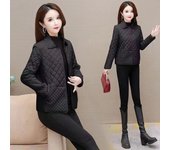 NEW Autumn Winter Coat Fashion Women's Lightweight Down Cotton Keep Warm Thin Jacket Female Korean Casual Outerwear Tops