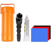 Kit de reparación portátil de Stand-up Paddleboard with Llave para inflable Kayak Barco balsa Surfboard