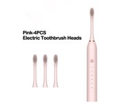 Cepillo de Dientes Eléctrico Sonic para Adultos con Temporizador 6 Modos Recargable por USB Juego de Cabezas de Repuesto para Cepillo de Dientes Vibratorio