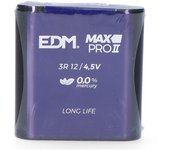 EDM Pila EDM Long Life Petaca 3LR12 4,5V 62x22x67mm Multiusos - 38506 Lr-12 / petaca Pilas / Baterías / Cargadores Pilas AAA