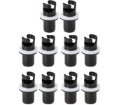 2Pcs Inflatable Boat Kayak Air Valve Adapter Inflation Air Foot Pump Hose Adapter Boat Kayak Air Valve Adapter Valve Connector