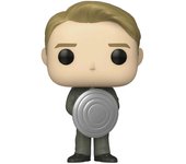 Figura Pop Marvel Captain America - Captain America Exclusiv-Figura de Vinilo Coleccionable - Idea de Regalo- Mercancia Oficial - Juguetes para Niños y Adultos - Movies Fans - Muñeco para Coleccionistas y Exposición