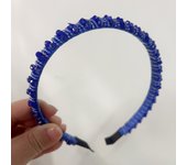 Korean Version Of Fashionable Handmade Woven Beaded Crystal Headband For Women's Minimalist Hair Accessories
