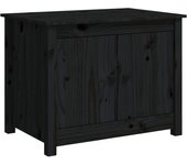 vidaXL Mesa de centro de madera maciza de pino 71x49x55 cm Natural, Blanco, Gris Mesita de Salón o Comedor o Auxiliar Mesa de Café Meuble Salón