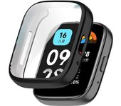 Soft Silicone Case Glass For Redmi Watch 3 Active 3 Lite Smart Watchband Screen Protector Cover for Xiaomi Redmi Watch 3 Active
