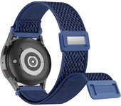 Universal 18/20/22mm Nylon Magnetic Loop for Samsung Watch4/5/6/Huawei GT4/GT3/Watch 4/Amazfit GTR4/stratos/Garmin venu/Fenix 7