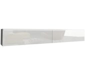 Mueble TV Sarasota 121 , Muebles ES, LED, Blanco, 180 x 30 x 33cm