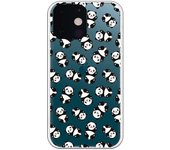 Funda compatible con iPhone 13 Mini - Patron oso panda