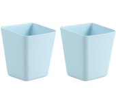 1/2pcs desk trolley hanging beauty car storage box hanging container Desk pen container storage bucket